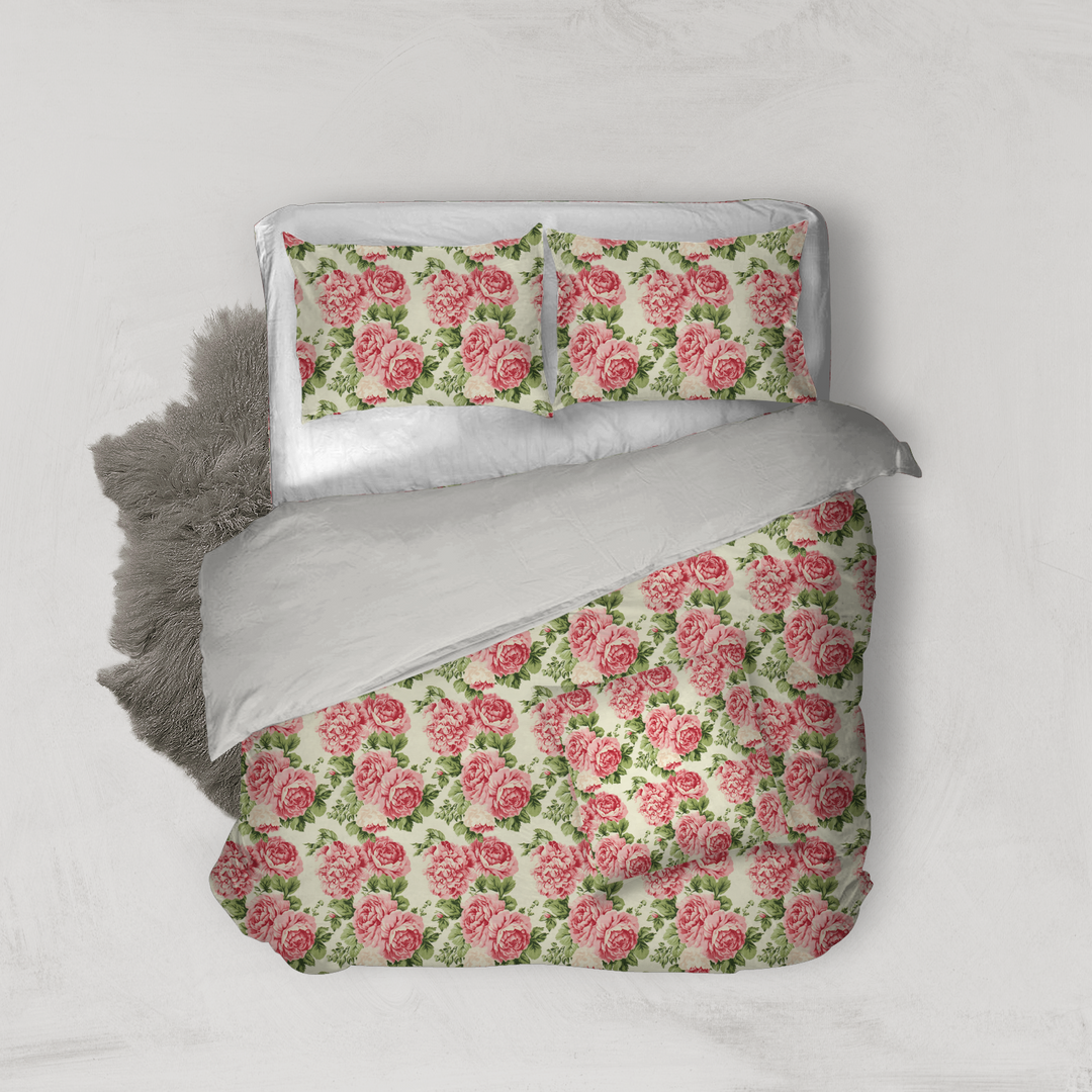 Vintage Cottage Collection Duvet Cover Set - Sharron