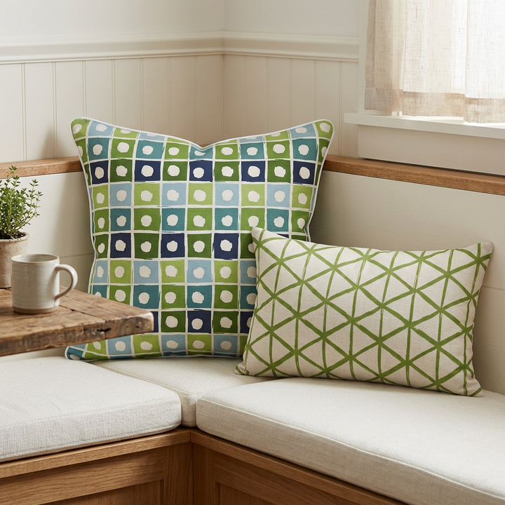 Reversible Pillow Pair – Tidal