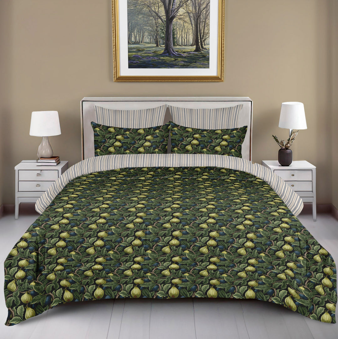 Verdant Fig™ Reversible Comforter Set - Verdant Fig