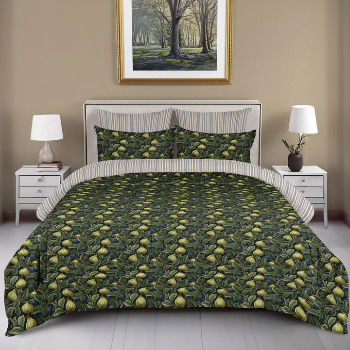 Verdant Fig™ Reversible Comforter Set - Verdant Fig