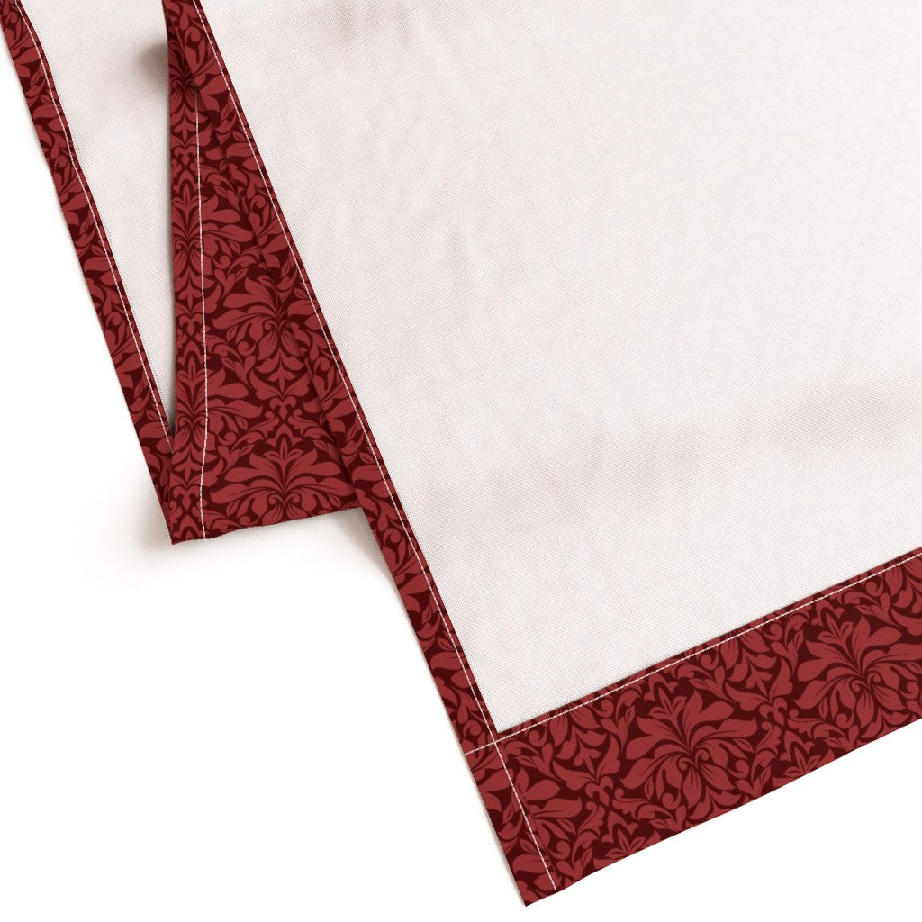 Midnight Garden™ Cotton Blend Curtain Panel Set (2 Panels) – Damask