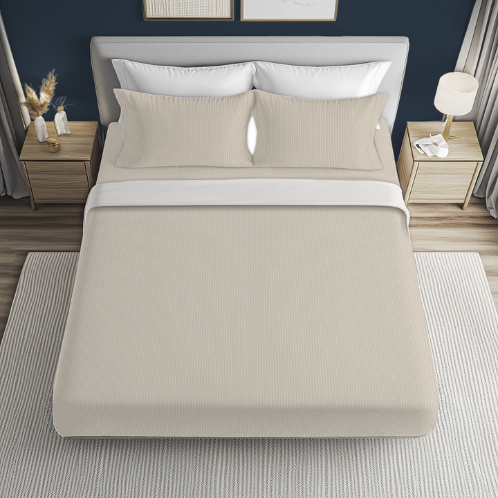 Midnight Garden™ Sheet Set – Stippled Stripe