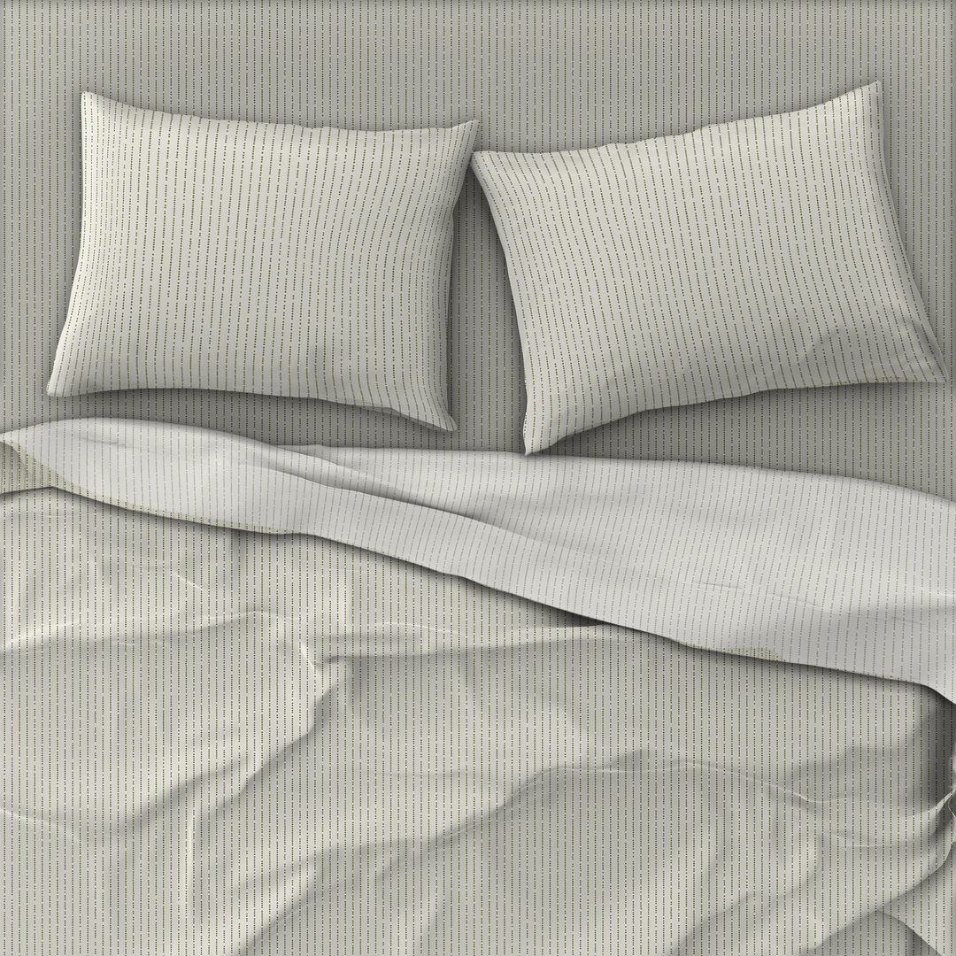 Midnight Garden™ Sheet Set – Stippled Stripe