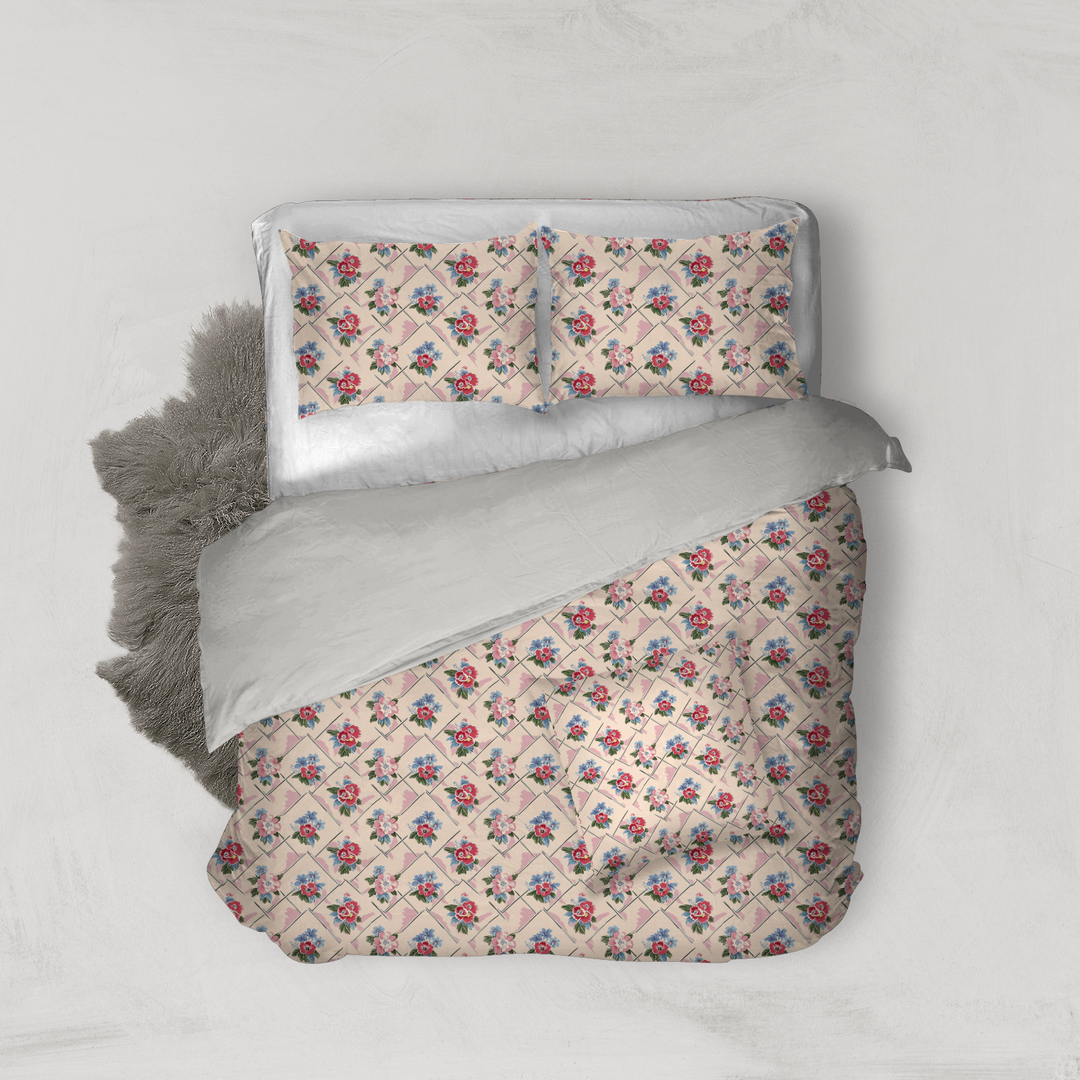 Vintage Cottage Collection Duvet Cover Set - Winifred