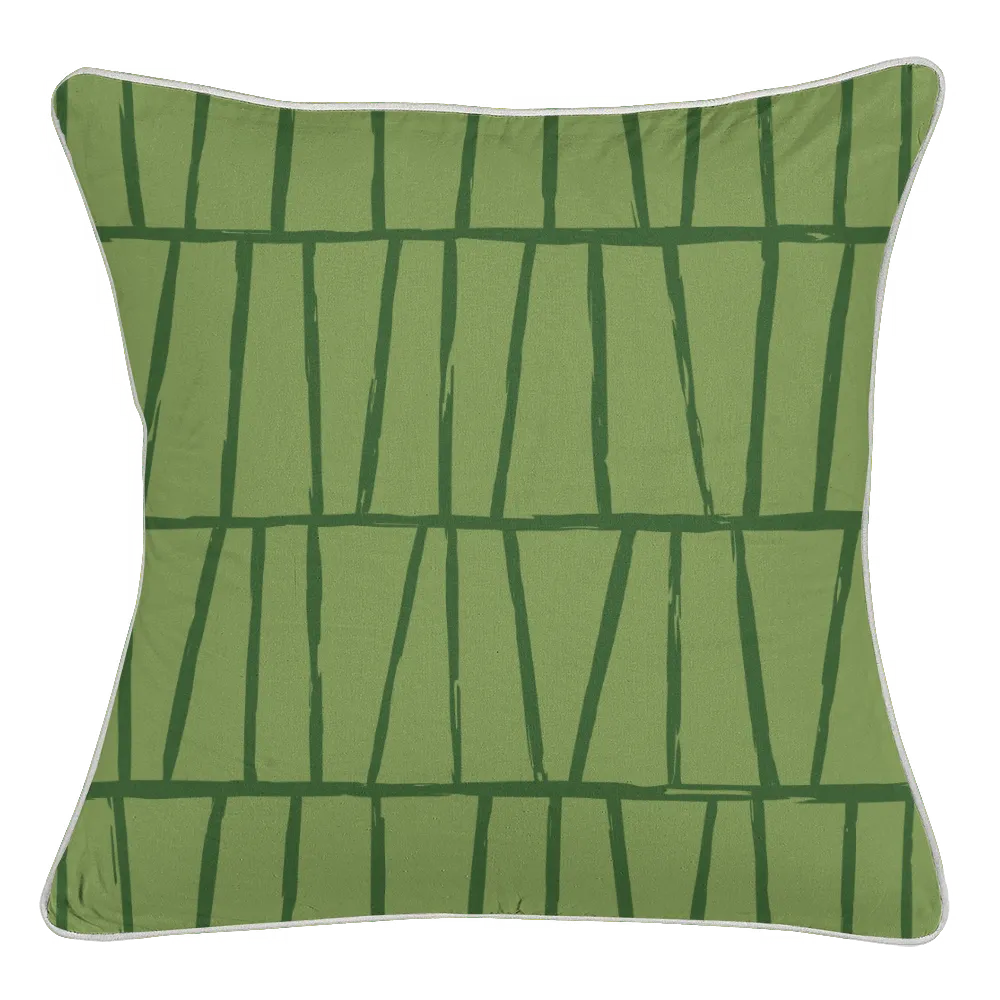 Ikat Fusion Pillow Trio – Lily Pad