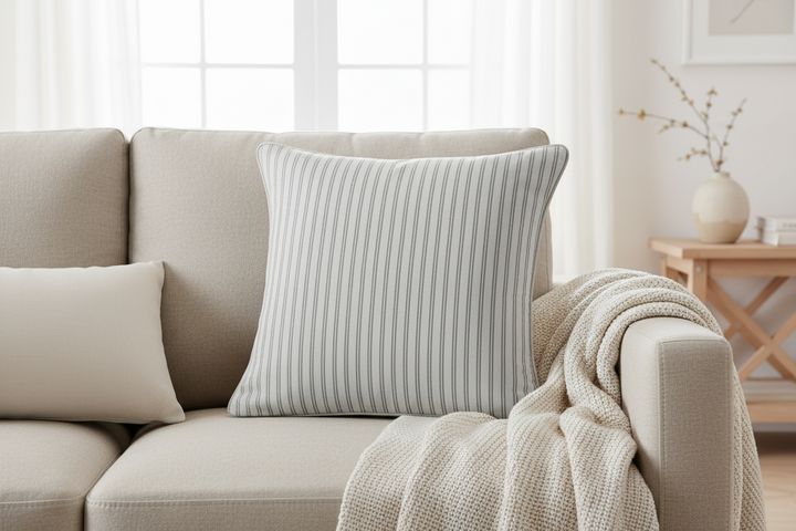 Form &amp; Field™ Piped Edge Throw Pillow – Stripe