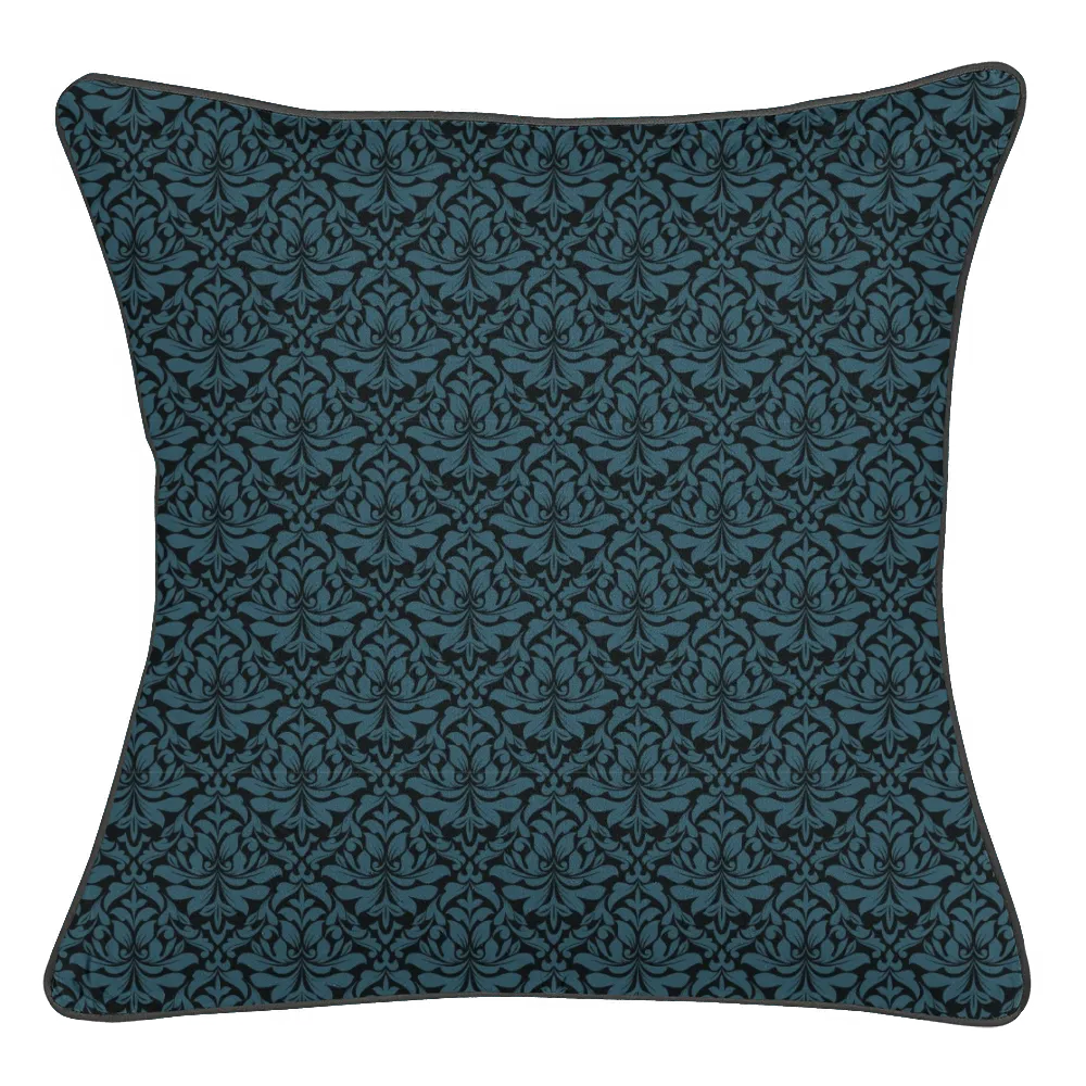 Midnight Garden Pillow Trio - Midnight Bramble