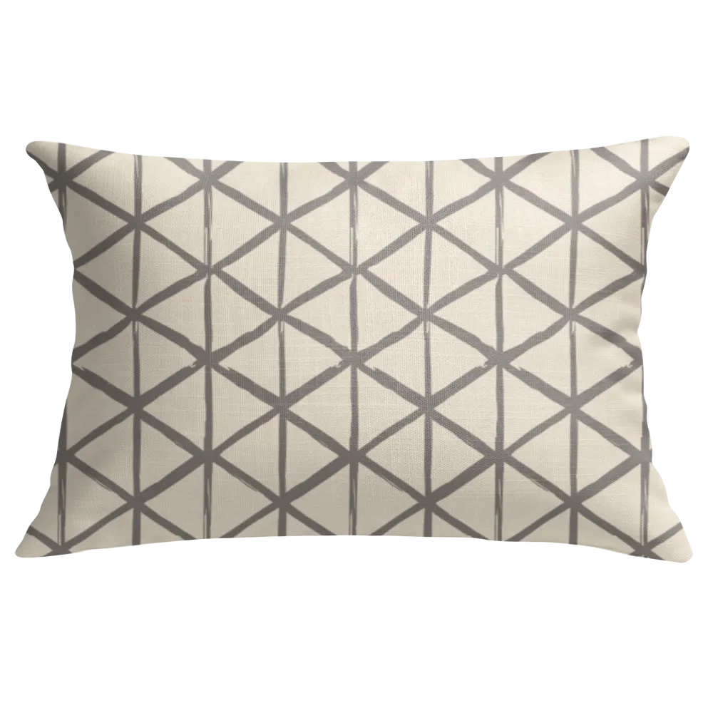 Ikat Fusion Pillow Trio – Americana Geometric