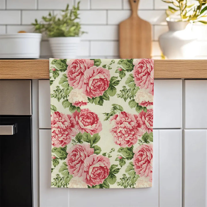 Sharron Tea Towel Set (4) | Vintage Cottage Collection