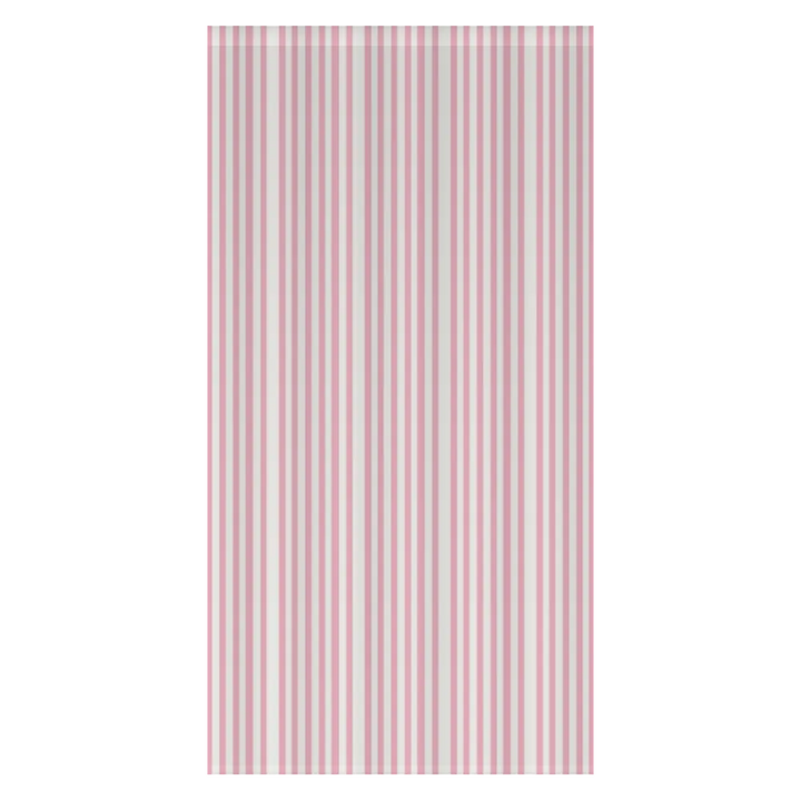 Window Curtain Set - Cotton Blend (2 Panels) | French Stripe - Babydoll