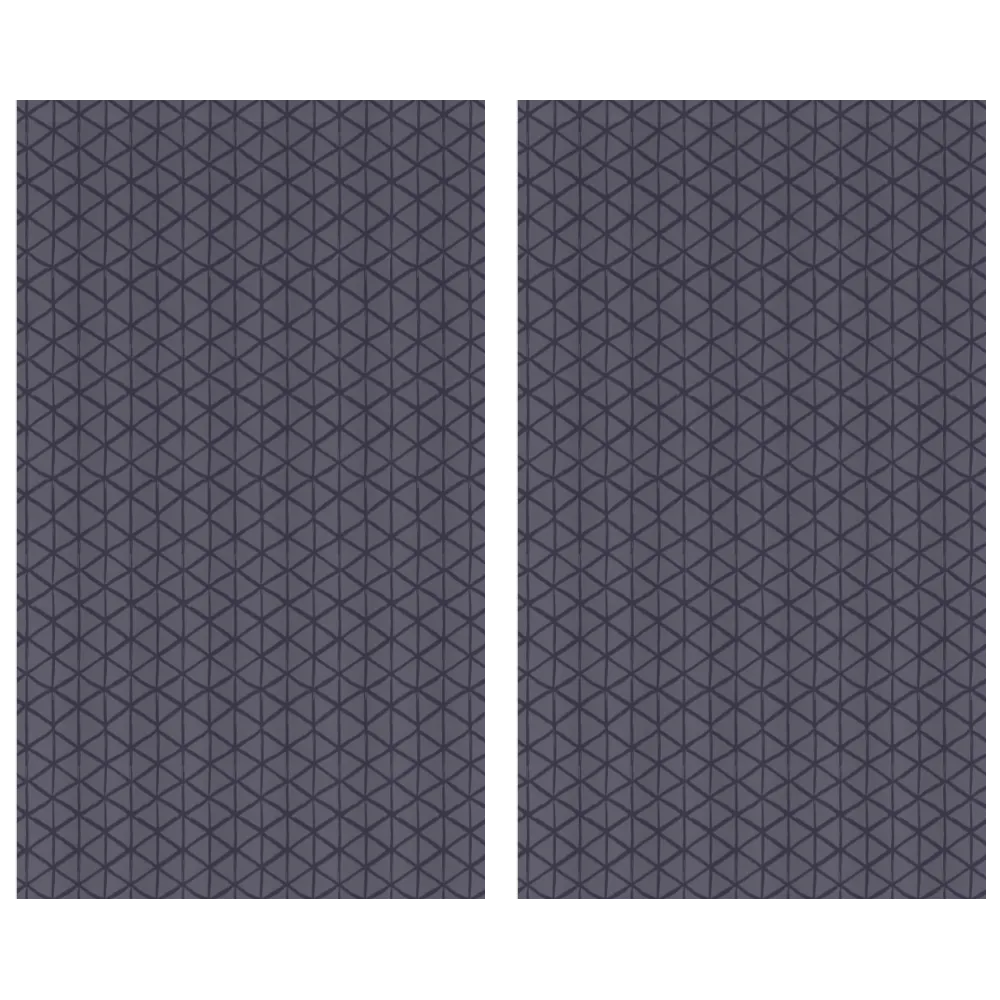 Ikat Fusion Curtain Panel Set – Americana Geometric