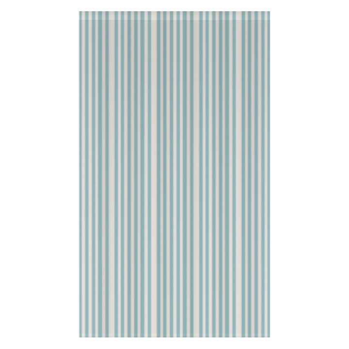 Window Curtain Set - Cotton Blend (2 Panels) | French Stripe - Pool