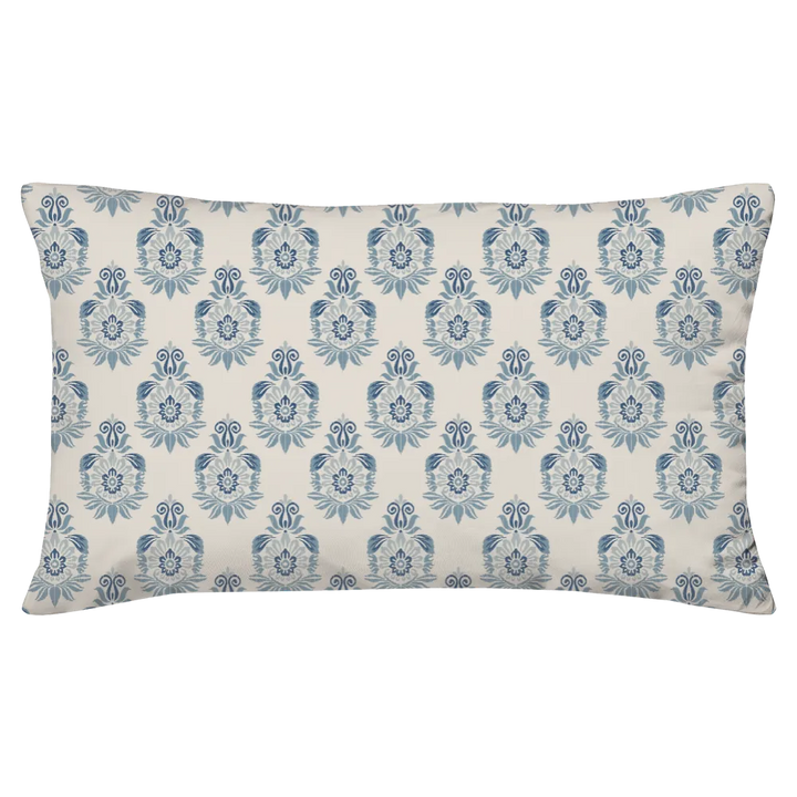 Blues &amp; Greens Anthology Duvet Cover Set – Ikat (Smoky Azurite)