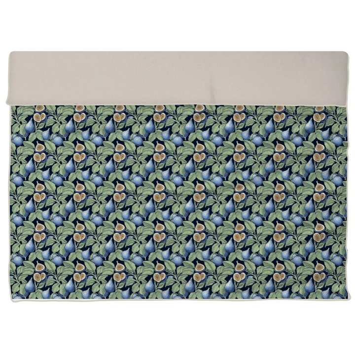 Verdant Fig™ Piped Edge Duvet Cover Set - Fig &amp; Ink