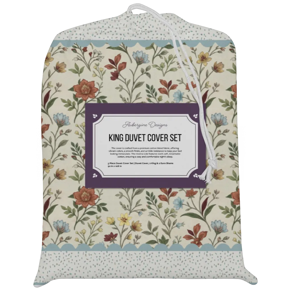 Form &amp; Field™ Scalloped Duvet Cover Set – Floral