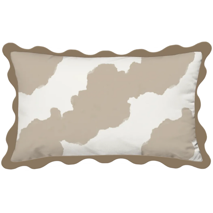 Form &amp; Field™ Scalloped Duvet Cover Set – Clouds (Universal Khaki)