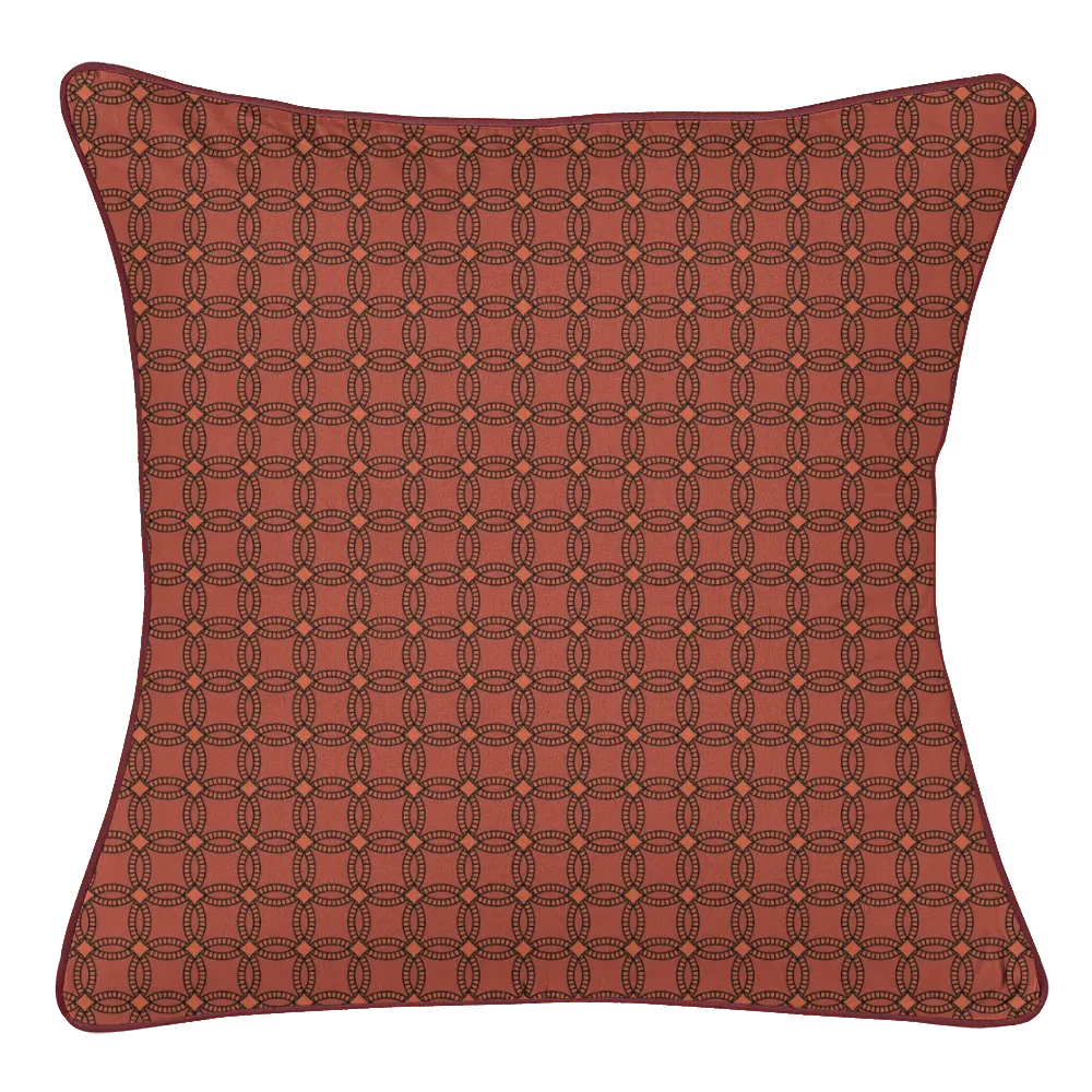 Midnight Garden™ Coordinates Pair – Lattice (Red)