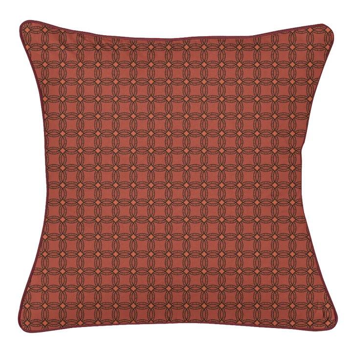 Midnight Garden™ Coordinates Pair – Lattice (Red)
