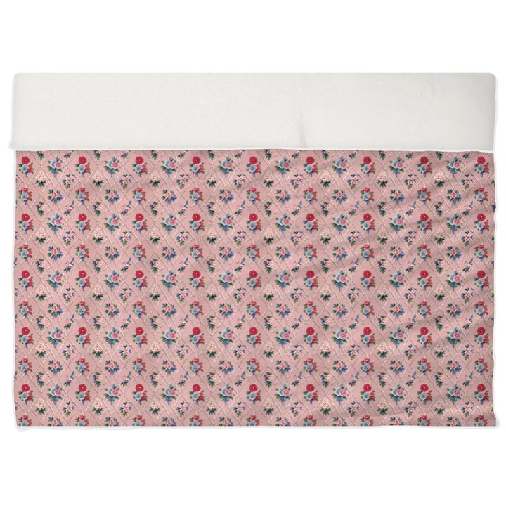 Vintage Cottage Collection Piped Edge Duvet Cover Set - Mildred
