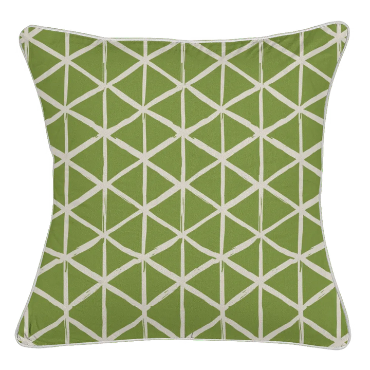 Ikat Fusion Pillow Trio – Peridot Blues