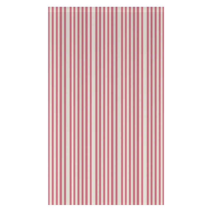 Window Curtain Set - Cotton Blend (2 Panels) | French Stripe - Peony