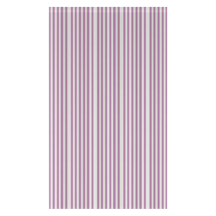 Window Curtain Set - Cotton Blend (2 Panels) | French Stripe - Vintage Lilac