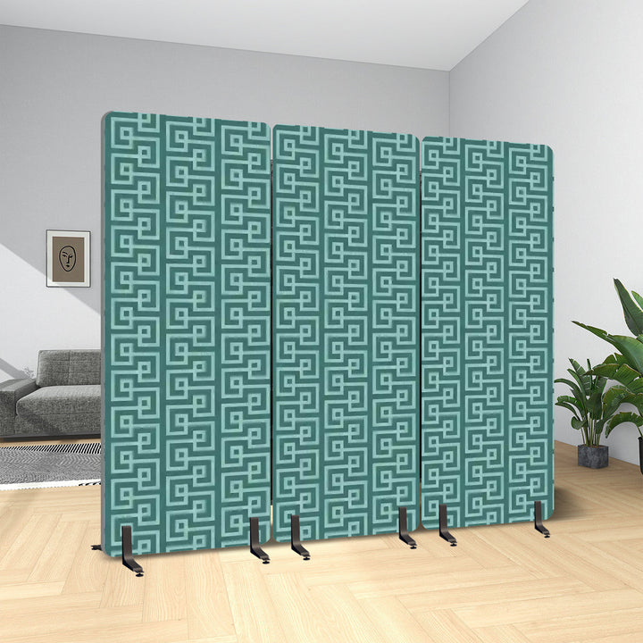 3 Panel Sound-Absorbing Room Divider / Tamesis