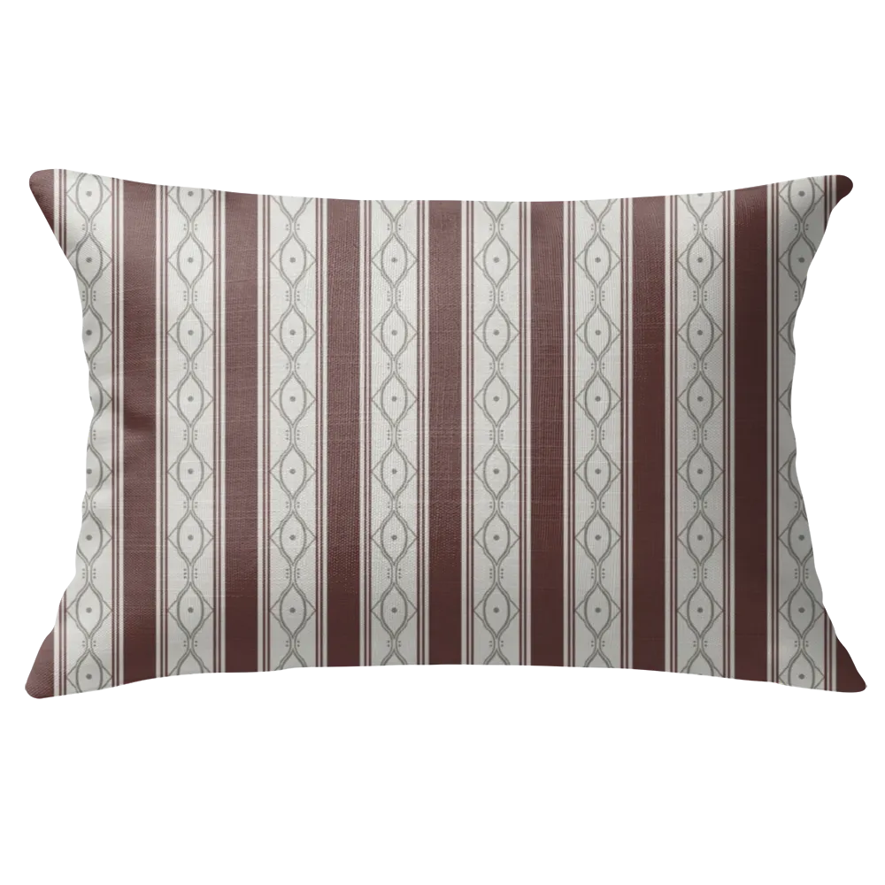 Form &amp; Field™ Lumbar Throw Pillow – Stripe Lattice