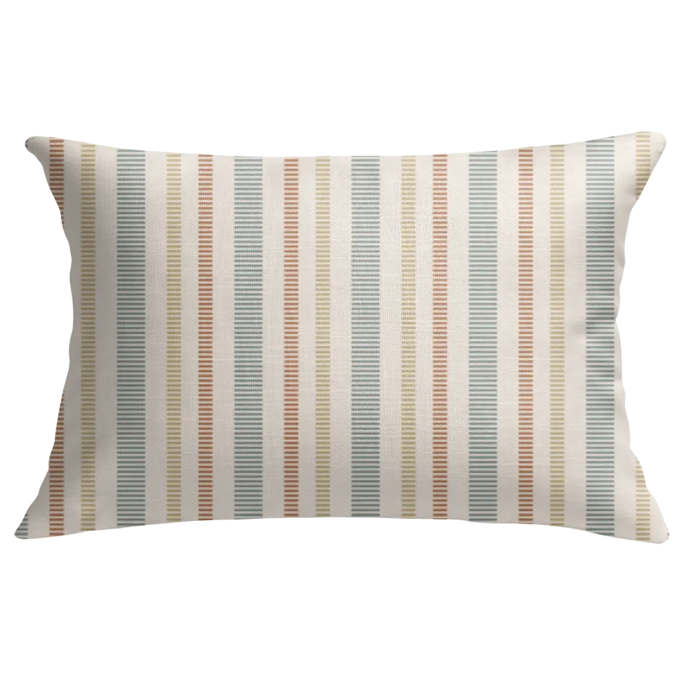 Ikat Fusion Coordinates Pair – Sand &amp; Sea (Rust)
