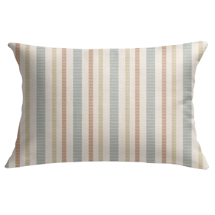 Ikat Fusion Coordinates Pair – Sand &amp; Sea (Rust)