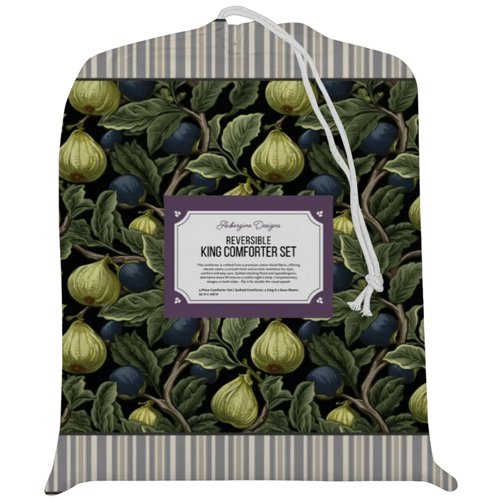 Verdant Fig™ Reversible Comforter Set - Verdant Fig
