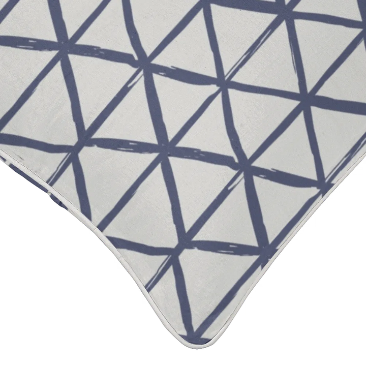 Ikat Fusion Coordinates Pair – Peridot Blues (Sapphire)