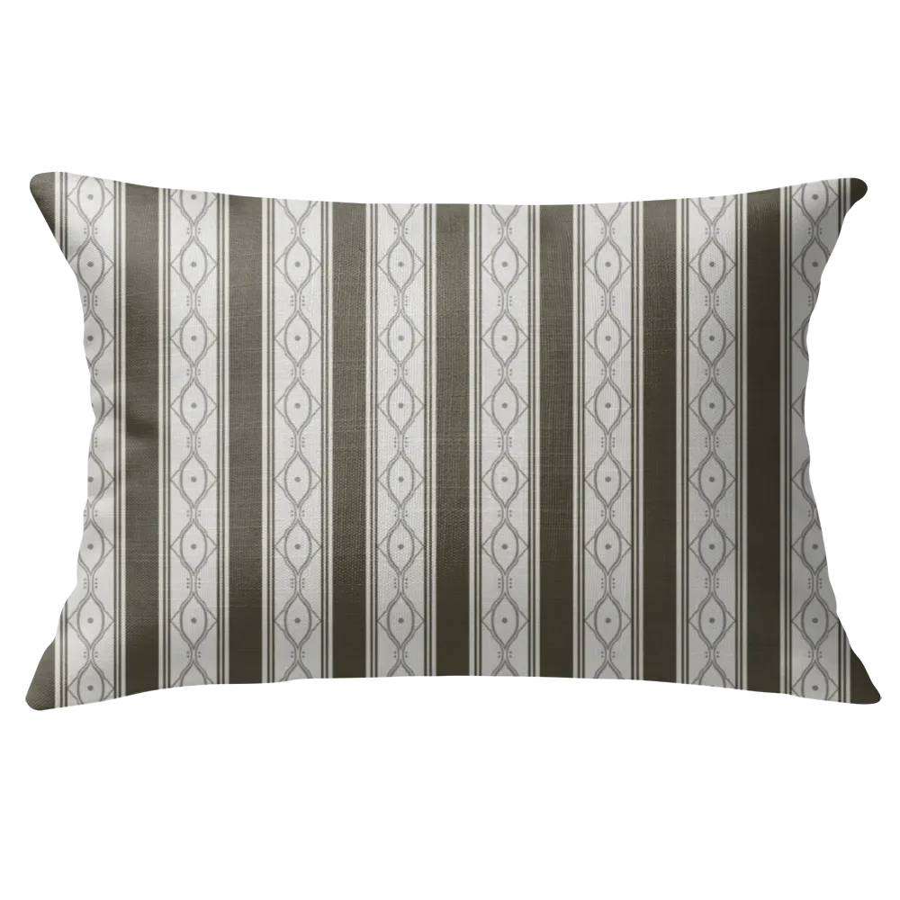 Form &amp; Field™ Lumbar Throw Pillow – Stripe Lattice
