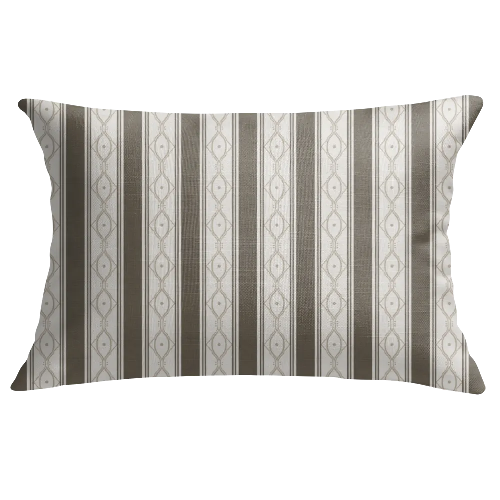 Form &amp; Field™ Lumbar Throw Pillow – Stripe Lattice