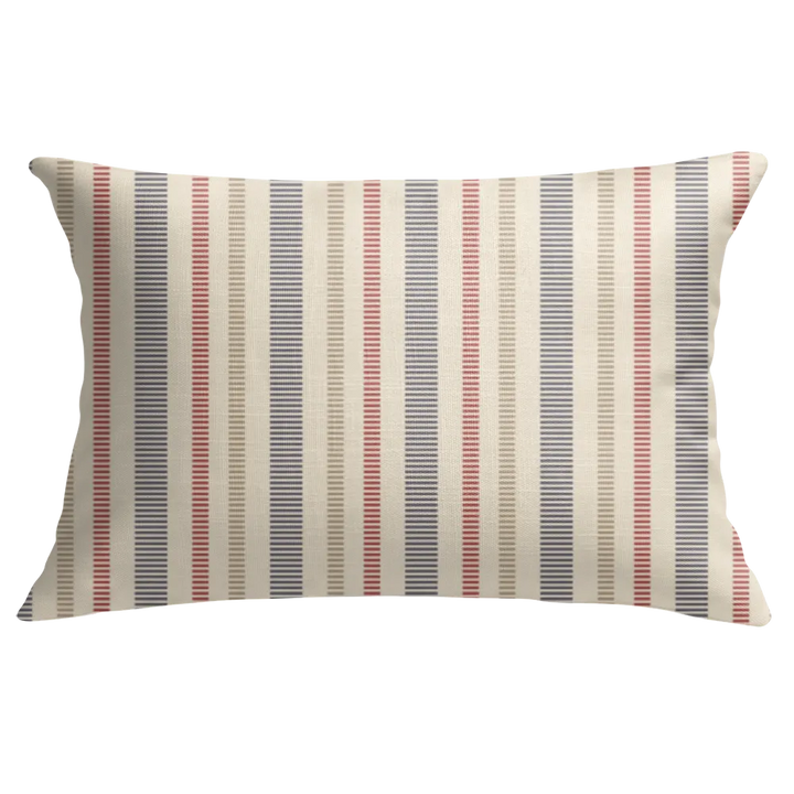 Ikat Fusion Coordinates Pair – Americana (Brick)