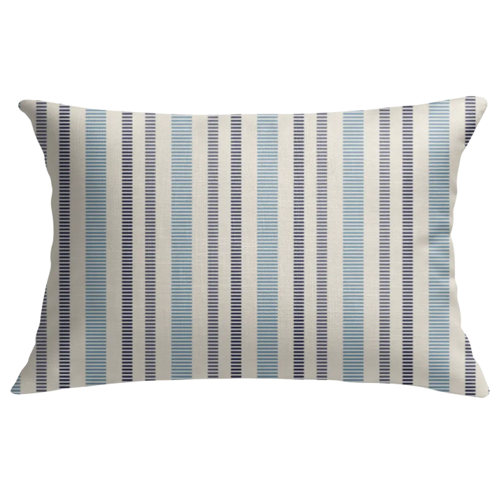 Ikat Fusion Coordinates Pair – Peridot Blues (Sapphire)