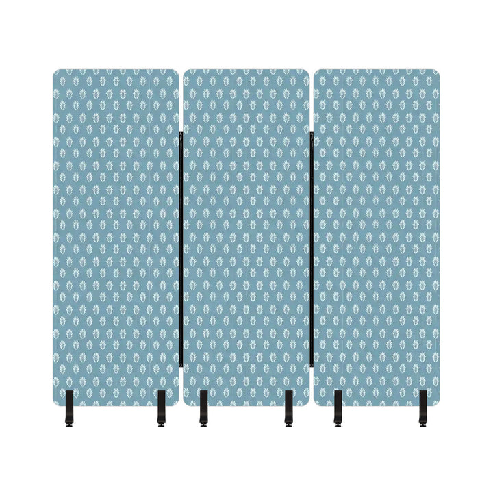 3 Panel Sound-Absorbing Room Divider / Fronds