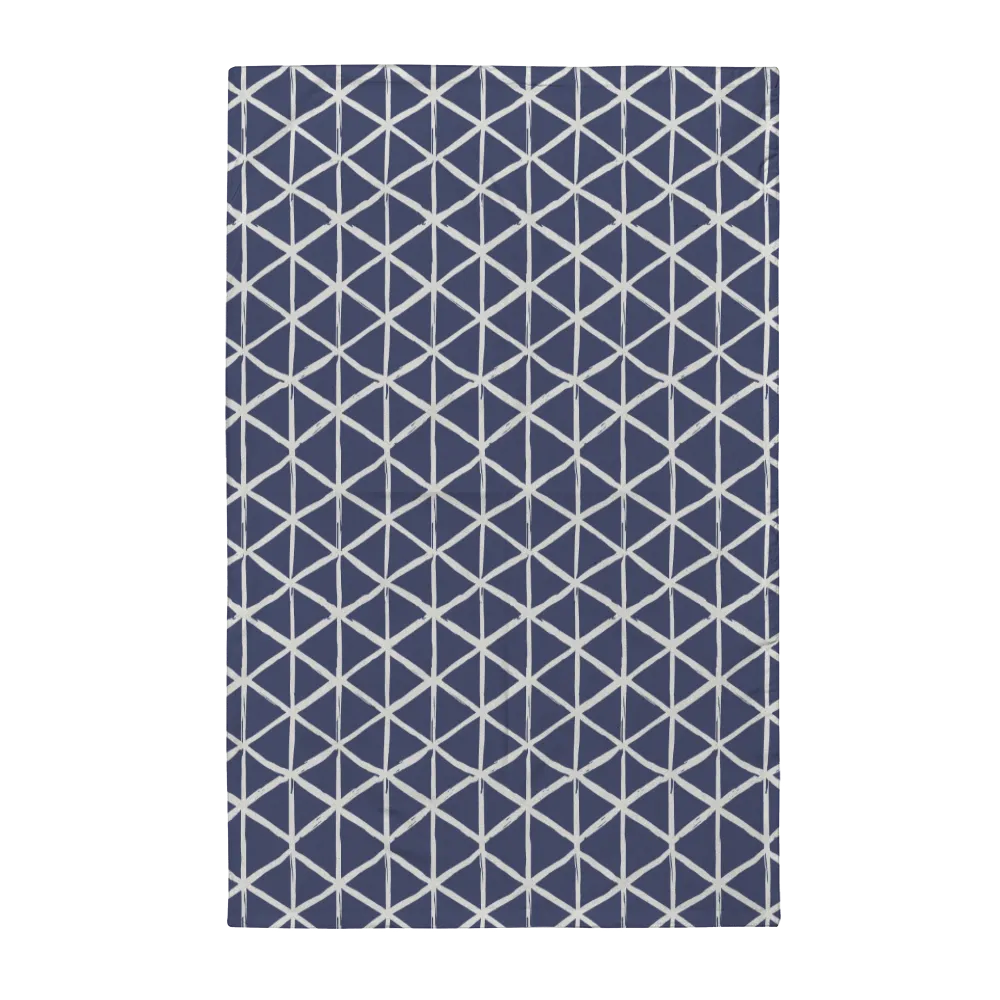 Ikat Fusion Tea Towel Set (6) – Peridot Blues