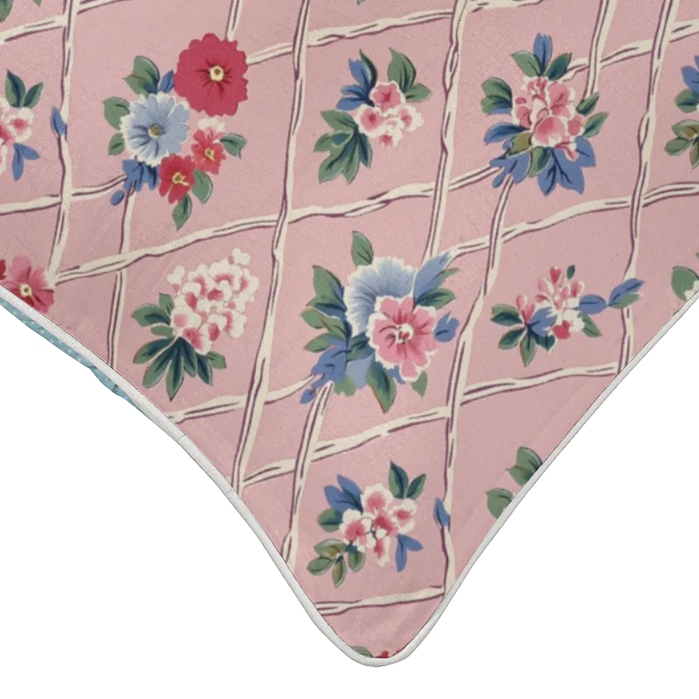 Vintage Cottage Collection Reversible Throw Pillow - Mildred