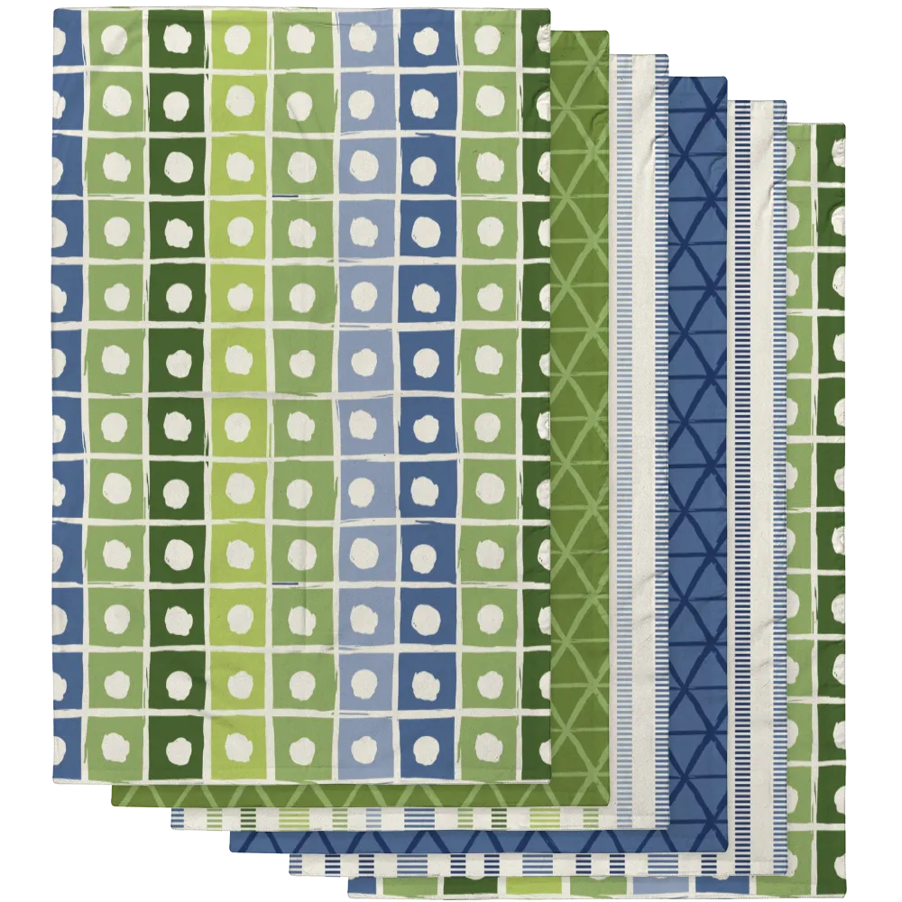 Tea Towel Set (6) – Seabreeze
