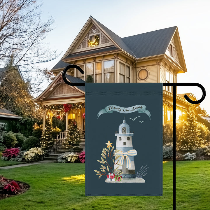 Double-sided Garden & House Banner / Christmas on the Coast / 3 Design Choices