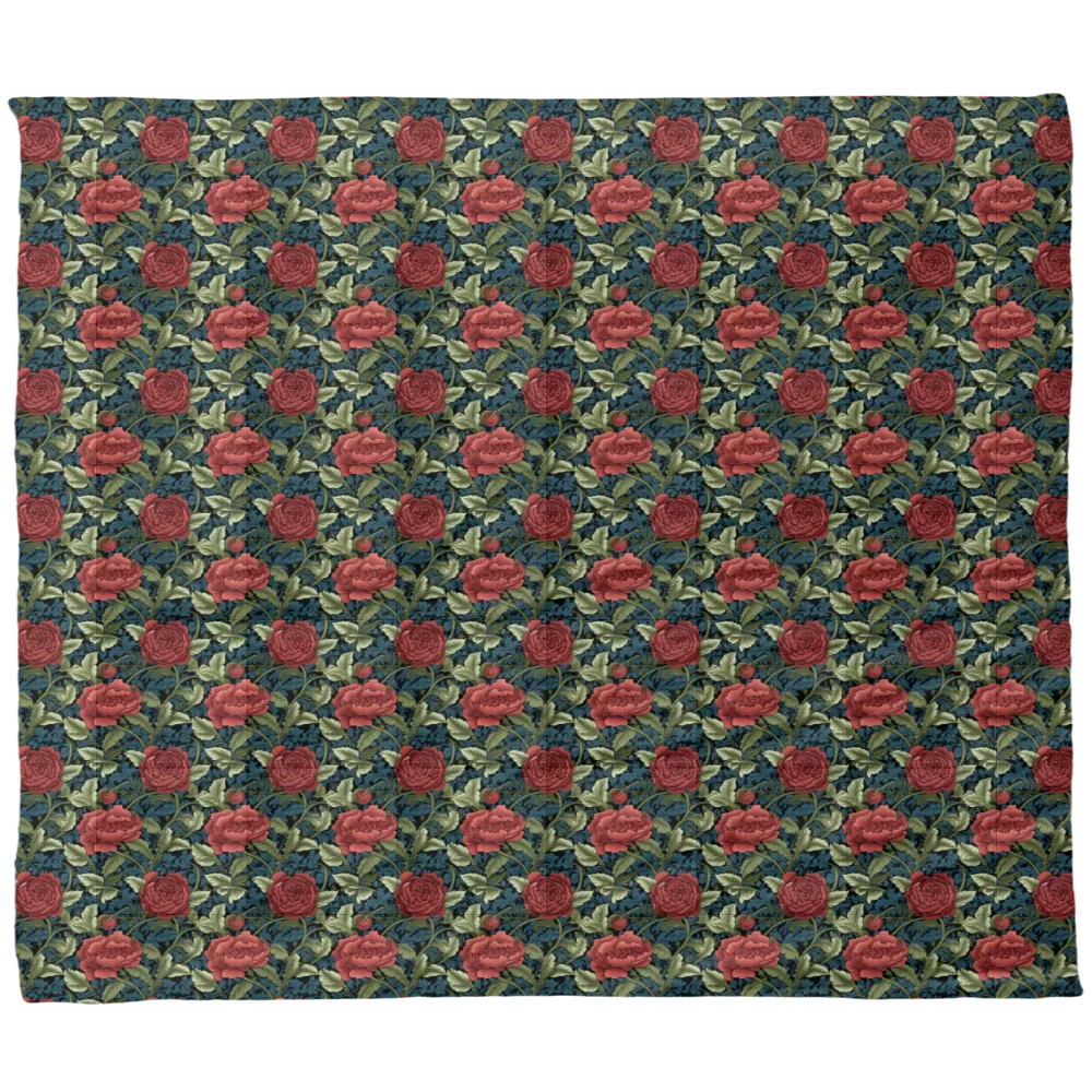 Midnight Garden™ Reversible Comforter Set - Midnight Rose