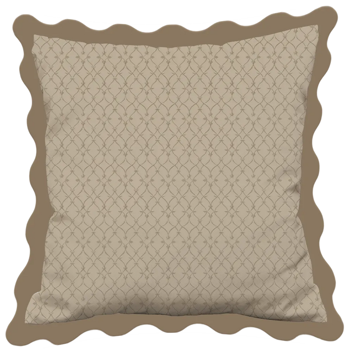 Form &amp; Field™ Scalloped Duvet Cover Set – Clouds (Universal Khaki)