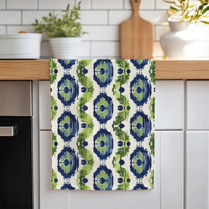 Ikat Fusion Tea Towel Set (6) – Kelp Ribbon