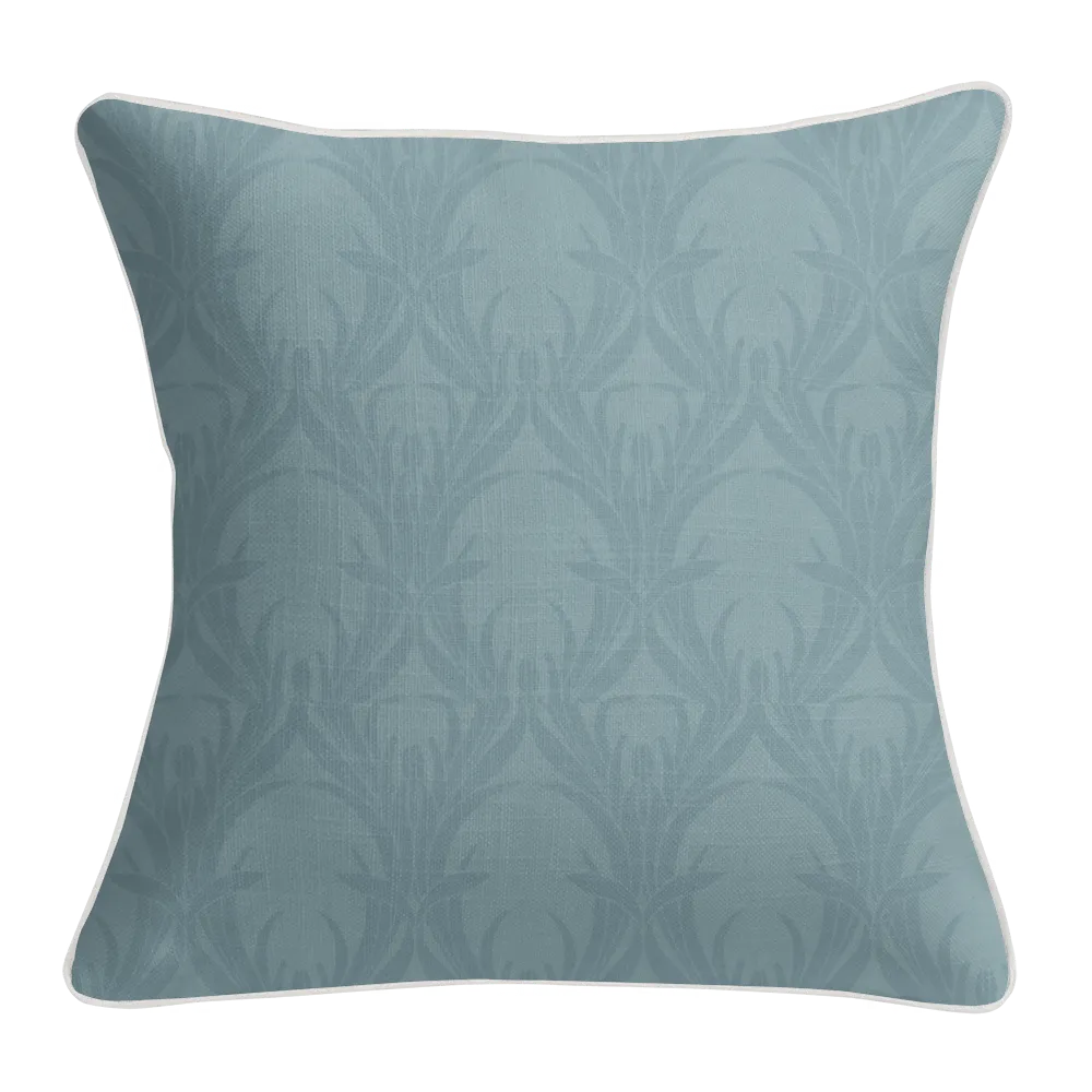 Sunlit Garden™ Piped Edge Throw Pillow – Blueberries