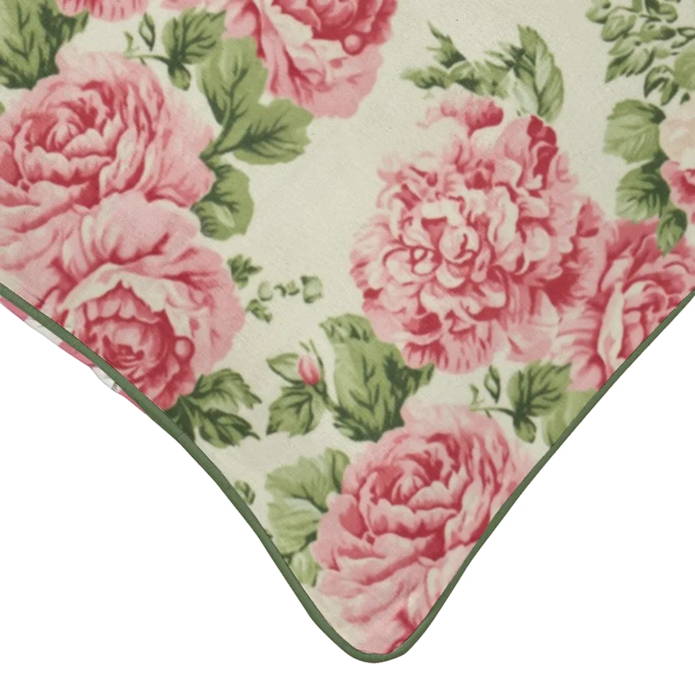 Vintage Cottage Collection Reversible Throw Pillow - Sharron