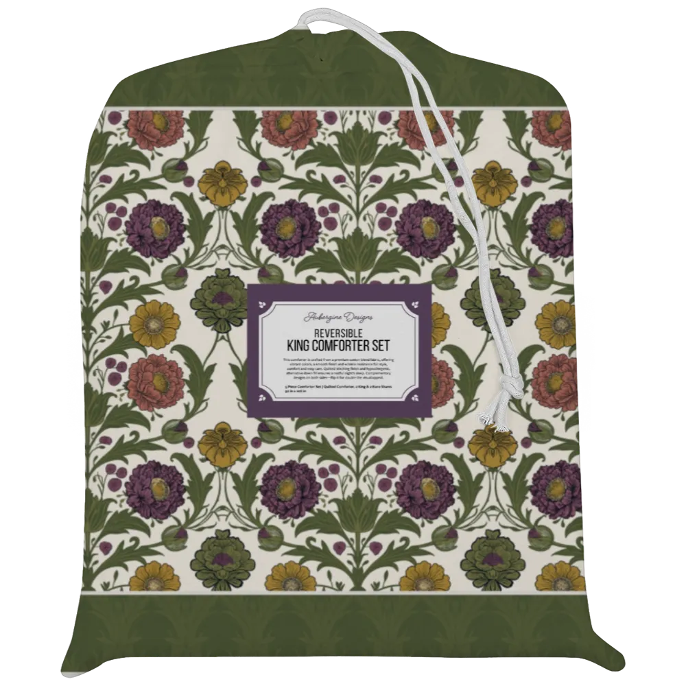 Harvest Garden™ Reversible Comforter Set