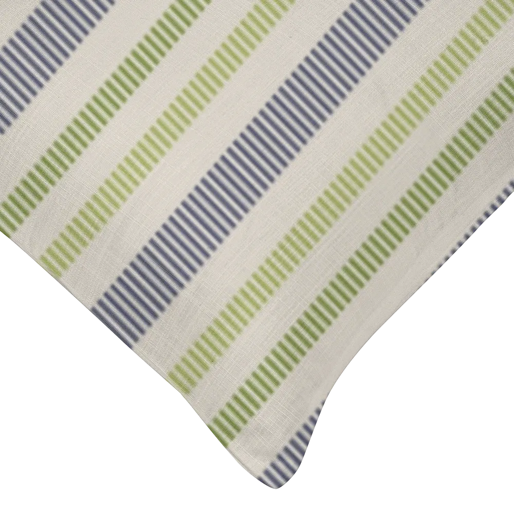 Ikat Fusion Coordinates Pair – Peridot Blues (Peridot)