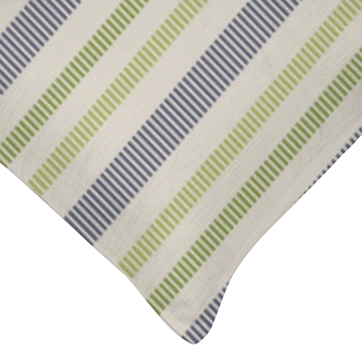 Ikat Fusion Coordinates Pair – Peridot Blues (Peridot)