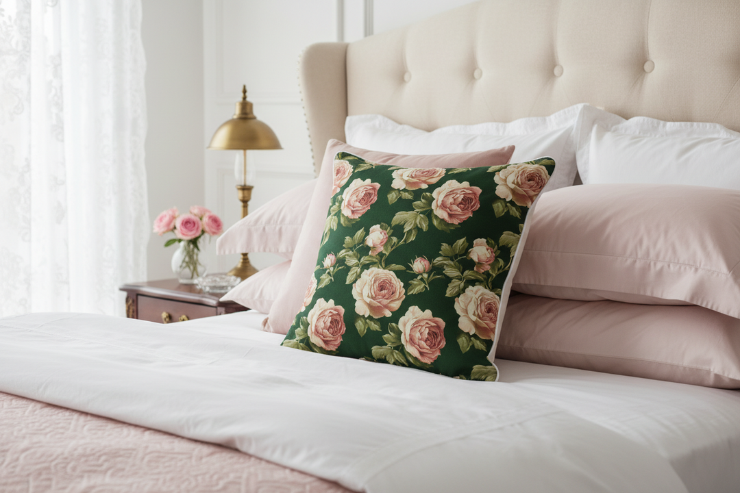 Susanna – Reversible Throw Pillow | Vintage Cottage Collection